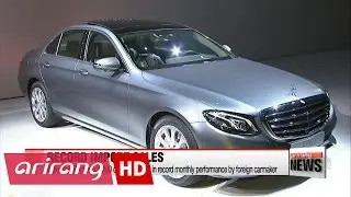 Mercedes-Benz, BMW sales surge in Korea amid overall import decline