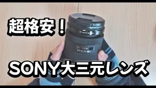 【SONY α100】超格安！SONYの大三元レンズで水仙を撮影してきた！16-50mm F2.8 αAマウントレンズ