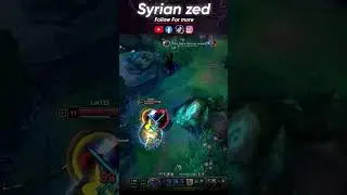Zed vs Warwick !! 😃🔥🔥 | Syrian zed | League of Legends #lolshorts #shorts