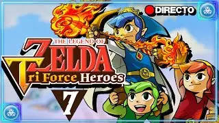 (FINAL) TloZ: TRIFORCE HEROES (con @PersanDUB y @BinaryPie ) | 🔴DIRECTO #7
