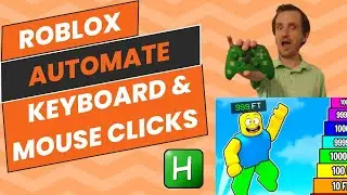AutoHotkey Roblox - Automatización del juego (saltar, ejecutar, hacer clic) al presionar el teclado