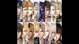 All Final Fantasy Characters Dissidia nt Ft.Limit Burst (FFBE)
