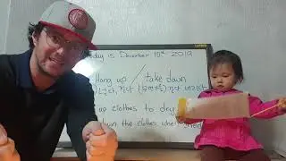 Learn English words 12/10/19... Hang up / take down
