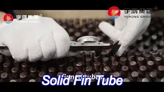 stainless steel longitudinal high frequency welded finned tubes enhanced heat transfer solutions
