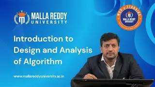 Introduction to Design & Analysis of Algorithms | Concepts & Complexity | MRU E-Learning