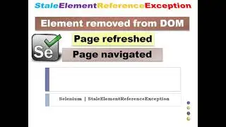 What is Stale element reference exception in Selenium?