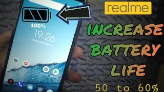 Realme 1 Battery Saving Trick | For All RealMe Devices, Battery Backup Trick🔥