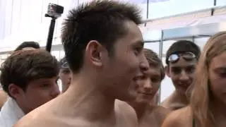NCSA team post-meet workout part one