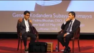 The 11th General K.S. Thimayya Memorial Lecture, 2015--Rahul Rao & Rohan Murty