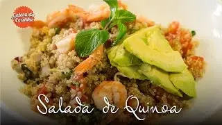 Salada de Quinoa com Camarão (Especial Sem Glúten) - Galera da Cozinha [2ª Temporada]