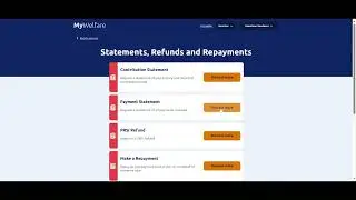 How to get a Payment Statement on MyWelfare
