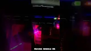 Kenyan bus at night