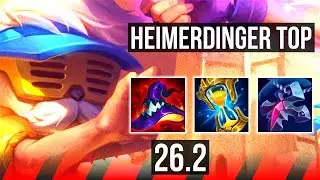 HEIMERDINGER vs YONE (TOP) | NA Master | 26.2