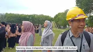 Simulasi Tanggap Darurat Kebakaran SMP Satya Dharma Sudjana