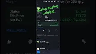 beginner traders - 50% returns in 3days hold option buying in stocks :: future market #shorts