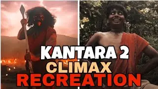 Kantara chapter 1 🔥 climax Recreation |Rishab shetty |Tufani movies