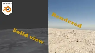 How to get Realistic Ground Textures in Blender 3d