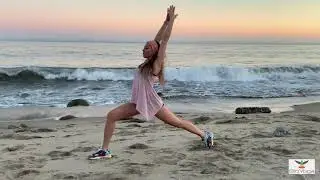 YOGA ON MALIBU BEACH with Viki Luch