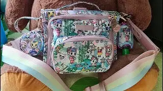 Jujube Toki Retreat Bestie with Woven Strap! Twinning & perfect print placement!