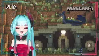 Building my dragon den~! || Minecraft