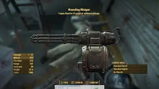 Fallout 4 Far Harbor - Wounding Minigun? (10,000 Round Challenge) -  Cut Video/Game Audio - Part 004