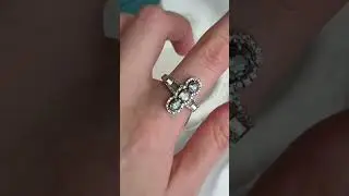 Telegram +79038171153 💎Кольцо с природными александритами и бриллиантами цена 42800 ₽ размер 18,5