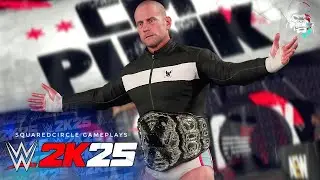 WWE 2K25 CM Punk AEW 2023 w/ Real World Championship | New WWE 2K25 Updates