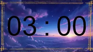 3 Minutes Countdown Timer