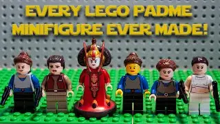 ВСЕ МИНИФИГУРКИ ПАДМЕ КОГДА-ЛИБО ВЫПУЩЕННЫЕ В LEGO!