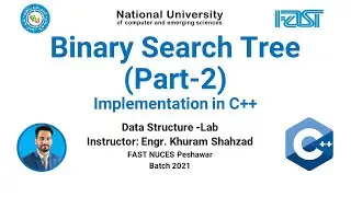 Data Structure Lab  9: Binary Search Tree (Part-2, Review) | BST Insertion, Deletion and Traversal