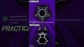 The Math Behind These Two Fractals is INSANE 🤯 #shorts #fractal #math