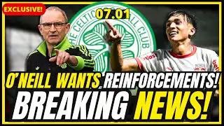 🔥BOMBSHELL! LAQUINTANA ARRIVING? + O&rsquo;NEILL DEMANDS SIGNINGS + SUTTON BREAKS SILENCE! CELTIC FC NEWS