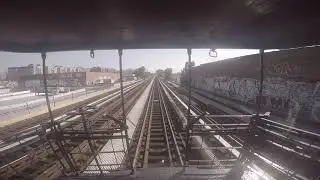 (Edited/Reupload) Entire Rides: BRT EL BU Gate Cars Brighton Beach Bound Train Ride