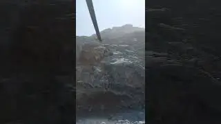 Secret dangerous lost mine search helicopter landing.