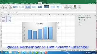 How To Save Microsoft Excel 2016 graphs To A PDF File (Tutorial)