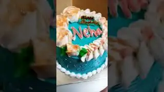 #Butterscotch flavour #  Unique ice cake design#Shorts video #Name -(Neha)#😋👍🙏#