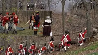 🇺🇸 Battle of Lexington Patriots Day Revolutionary War reenactment 3 2022 Panasonic GH6 HLG HDR