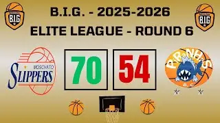 Moschato Slippers 70-54 Piranhas BC (Round6-Elite-25/01/2026)