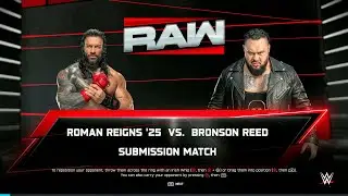 &laquo;WWE 2K25 | Роман Рейнс против Бронсона Рида | Поединок за звание абсолютного претендента №1&raquo;