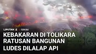 Kebakaran Hebat di Tolikara Papua Pegunungan, 100 Bangunan Hangus Dilalap si Jago Merah | Liputan 6