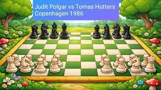 Judit Polgar vs Tomas Hutters •Copenhagen (1986)