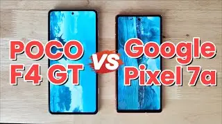 POCO F4 GT vs Google Pixel 7a Antutu, Battle!