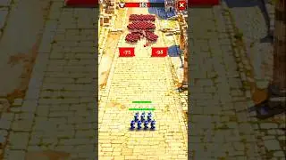 Total Battle Game Play Series Chapter 24 🥶 || Total Battle Strategy Game || #shortvideo #game