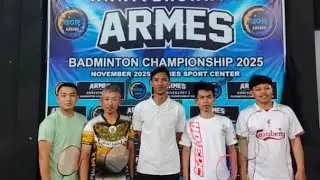 UCIL - BUDIN VS FAJAR - OCHIN | INTRN | ARMES ANNIVERSARY II BADMINTON CHAMPIONSHIP 2025