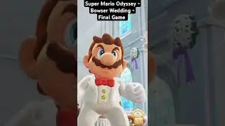 Mario Odyssey Bowser Wedding [ Nintendo Switch ] Longplay Retro Game
