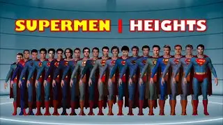 Who is the tallest of the live action SUPERMAN?