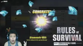 HOW TO GET FREE DIAMONDS IN RULES OF SURVIVAL (2018 LEGIT FREE) Rules Of Survival #14