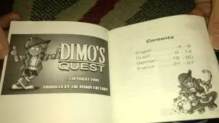 Nostalgamer Unboxes Dimos Quest On Philips CDI UK PAL System Version