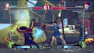 DX MATSUKO (IB) vs. hanashima1016 (VI)