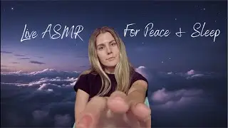 Live ASMR for Peace (Bible Whispering, tapping, hair brushing, personal attention)